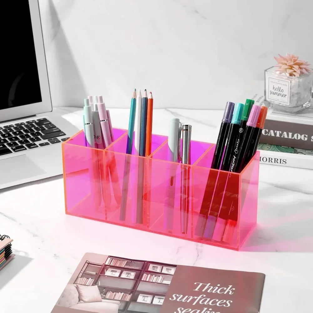 Neon Acrylic Pen Holder
