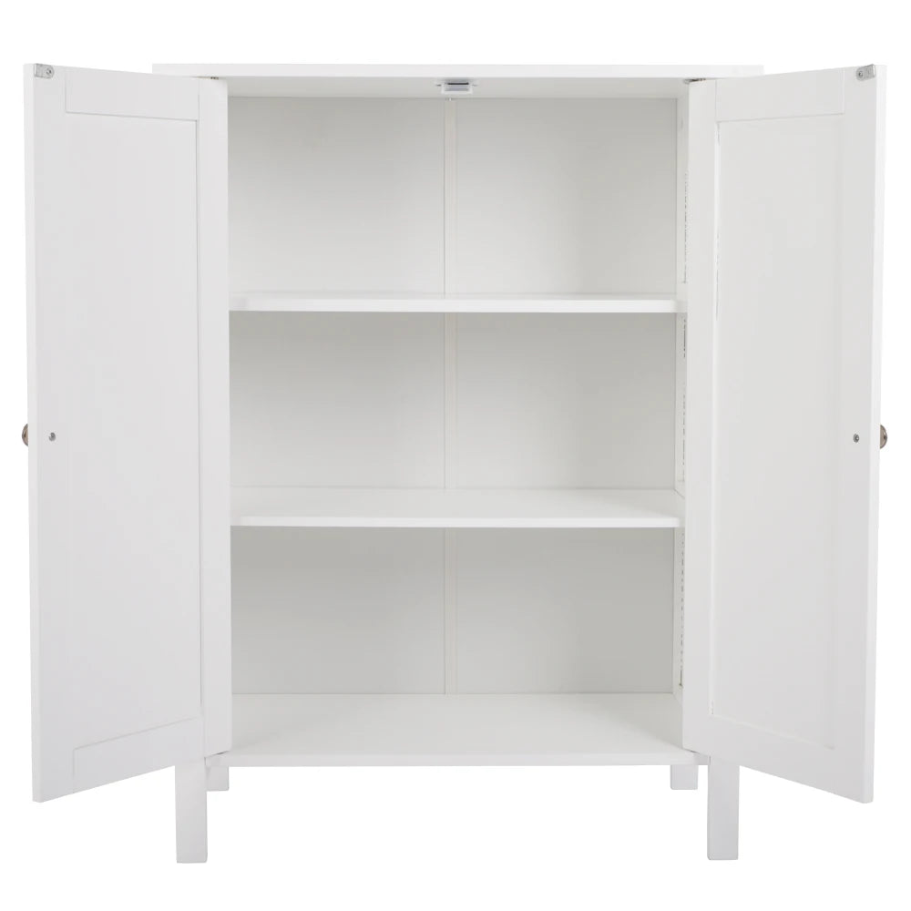 Double Doors Bathroom Cabinet