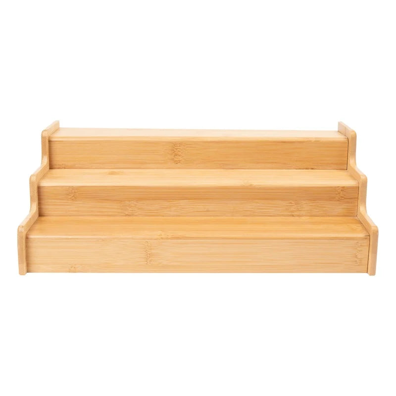 Expandable Bamboo Spice Rack