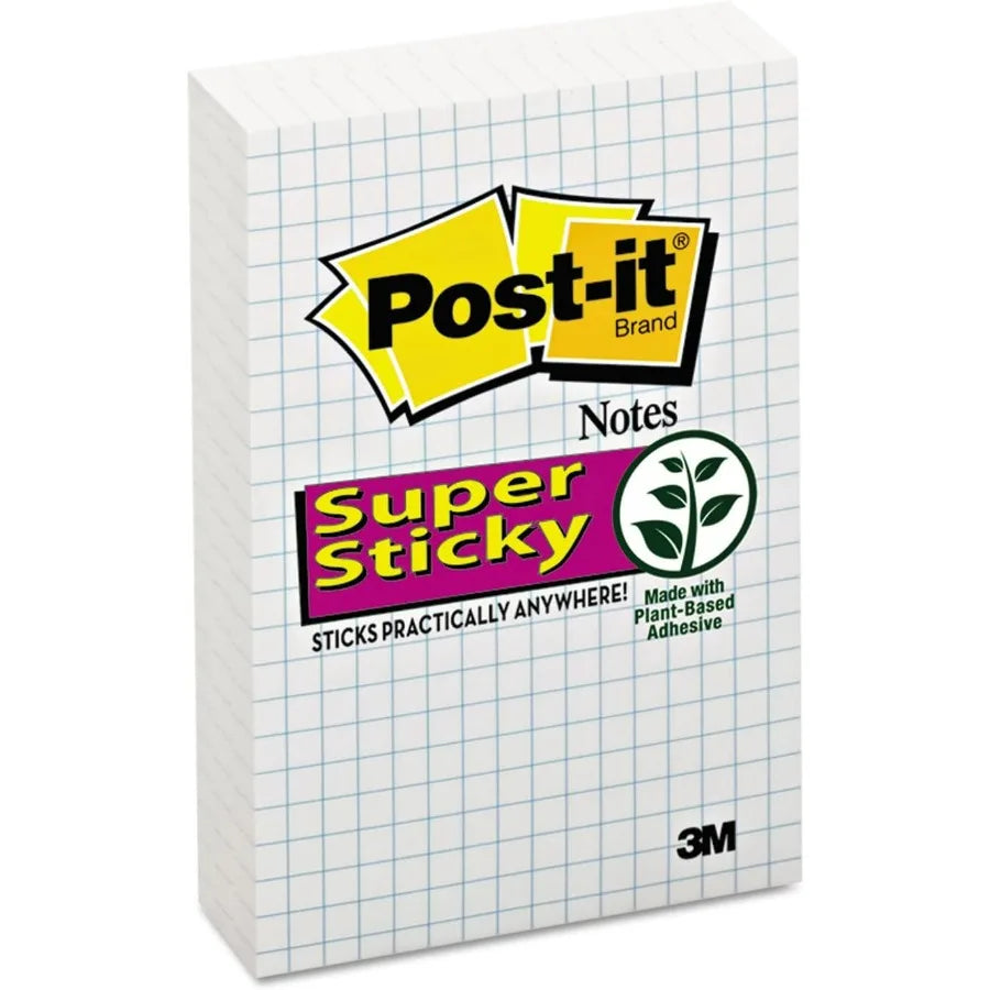 Super Sticky Notes 4x6 in 3 Pads