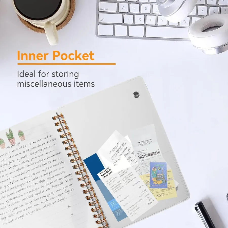 4 PCS Small Spiral Notebook