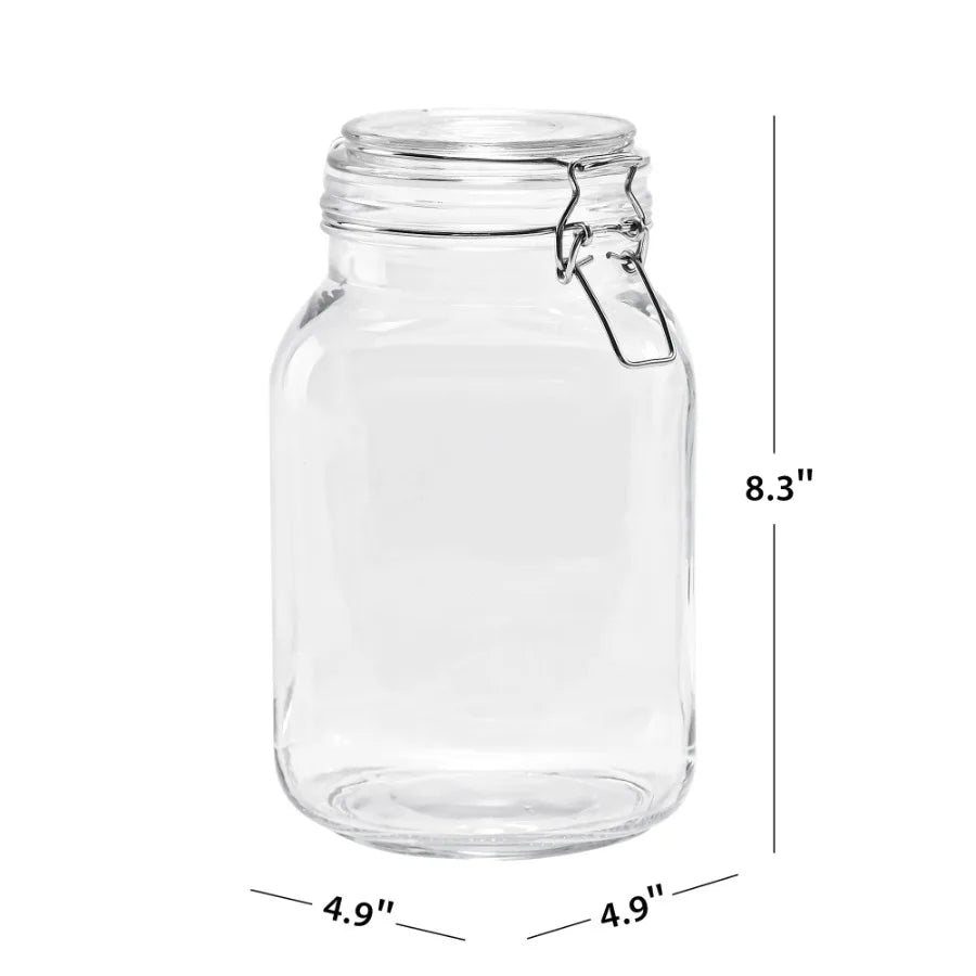 67 oz Airtight Glass Canister
