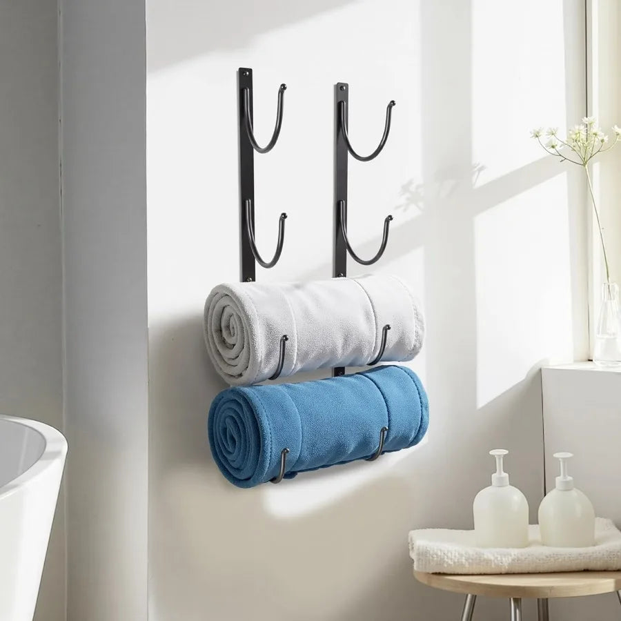 Bathroom Rolled Towel Rack