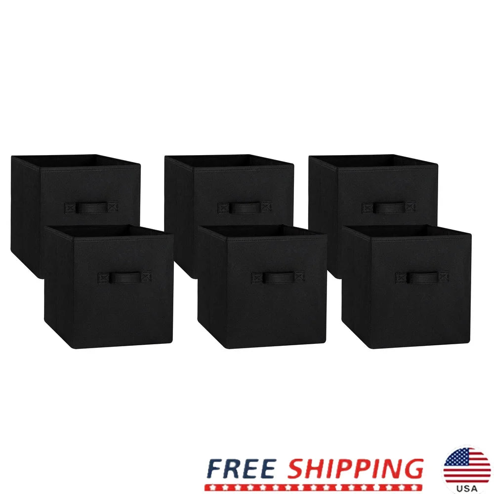 Collapsible Fabric Storage Bins