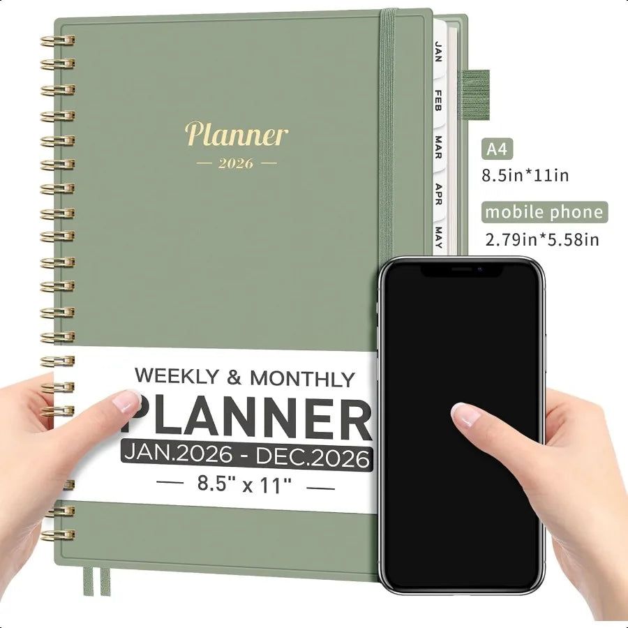 Planner 2026 Weekly and Monthly Planner