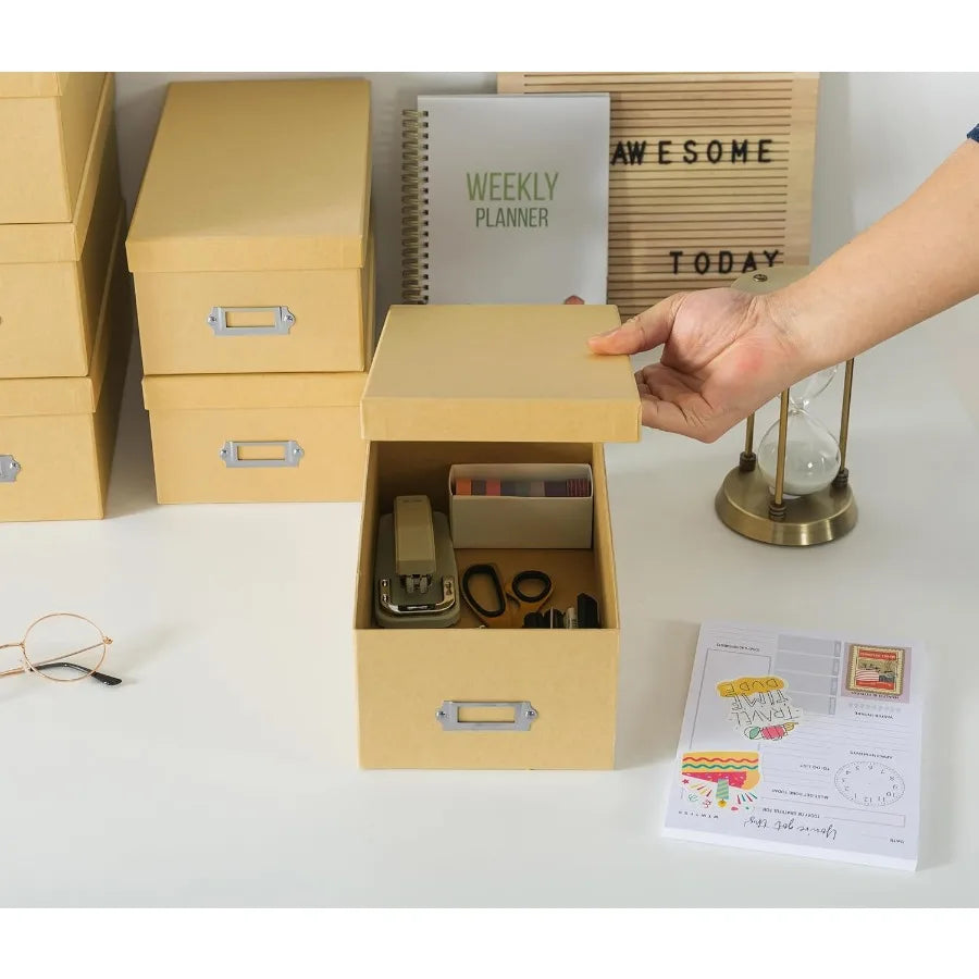 Soul and Lane Kraft Storage Box