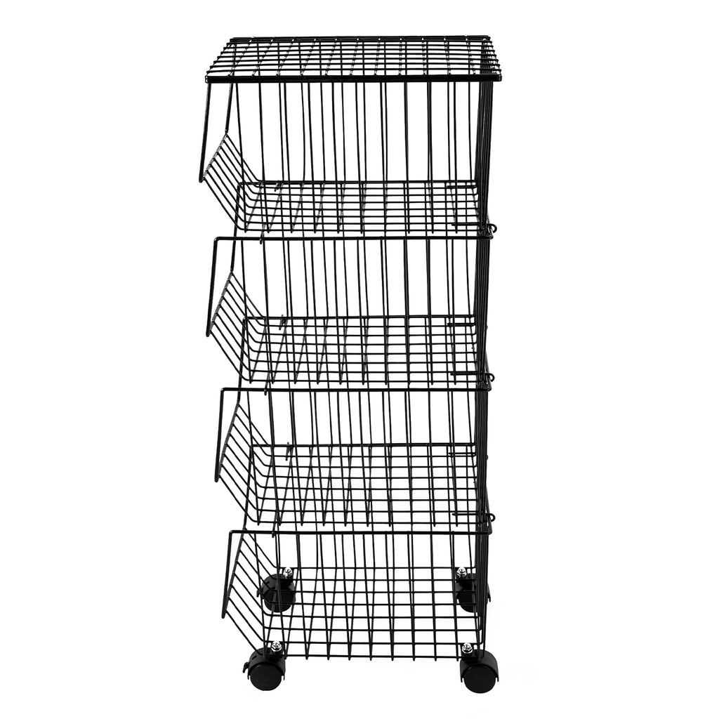 4-Tier Fruit Basket Stand