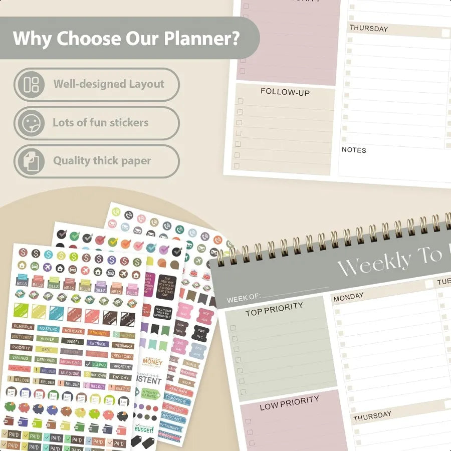 Weekly To Do List Planner