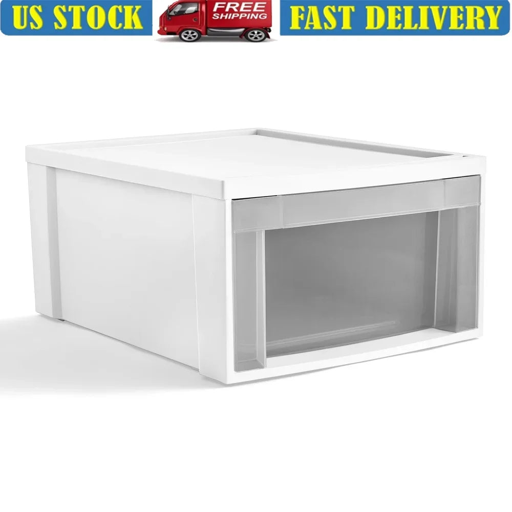 Stackable Plastic Storage Drawer