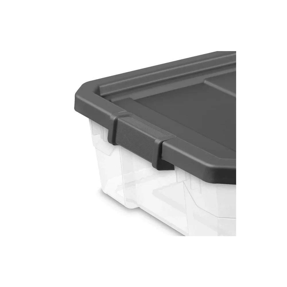 Durable Clear Plastic Stacker Box