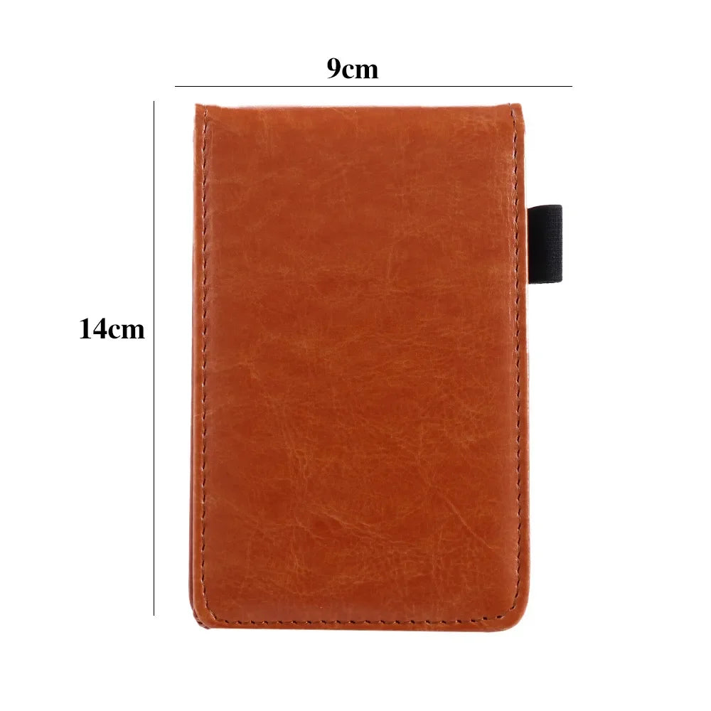 Leather Cover Pocket Planner