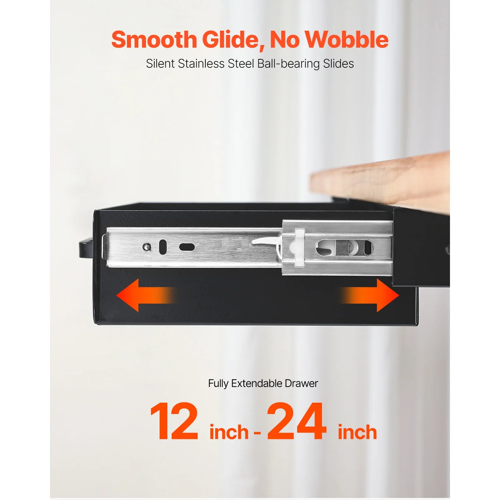  Under Desk Drawer Slide Out 