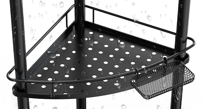 4-Tier Corner Shower Caddy Organizer