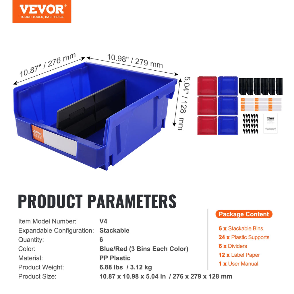 Storage Wall Mounted Organizer Bin