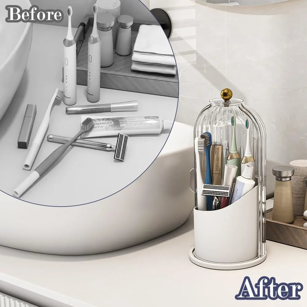 Dustproof Toothbrush Holders with Cover