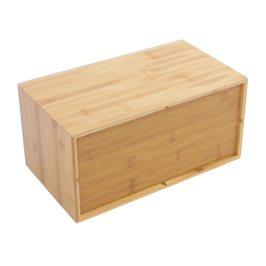 Bamboo 4-Drawer Desktop Organizer