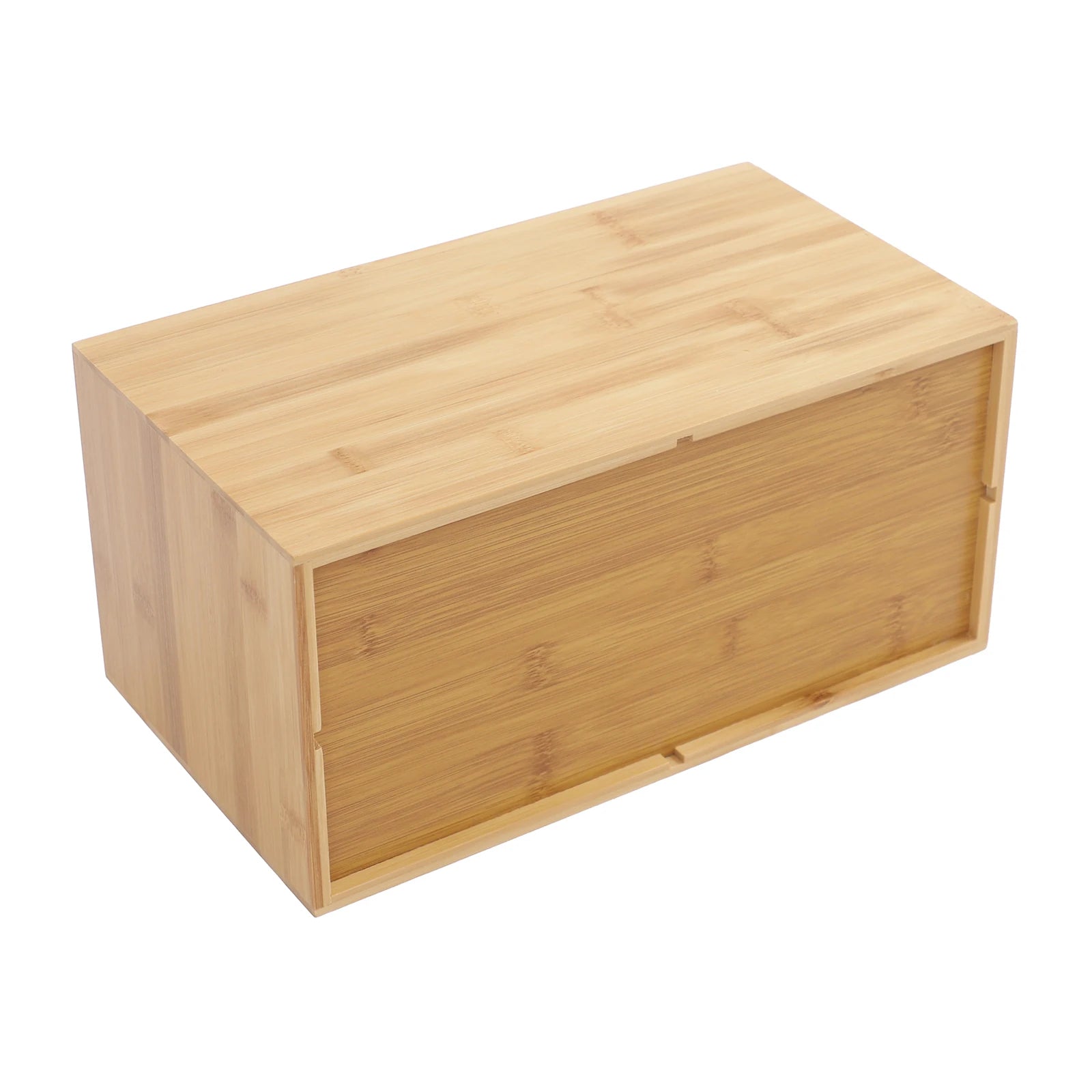 Bamboo 4-Drawer Desktop Organizer