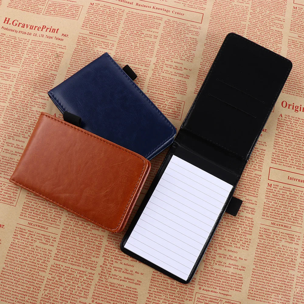 Leather Cover Pocket Planner