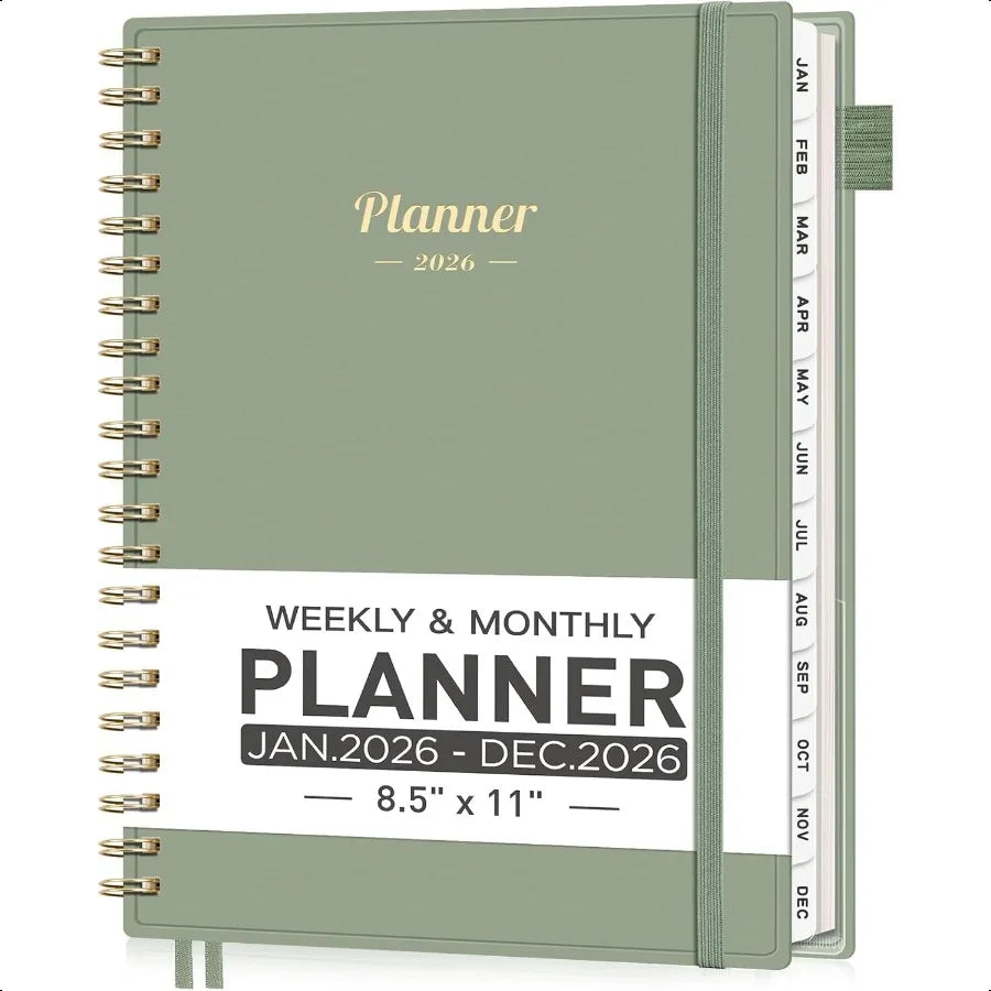 Planner 2026 Weekly and Monthly Planner