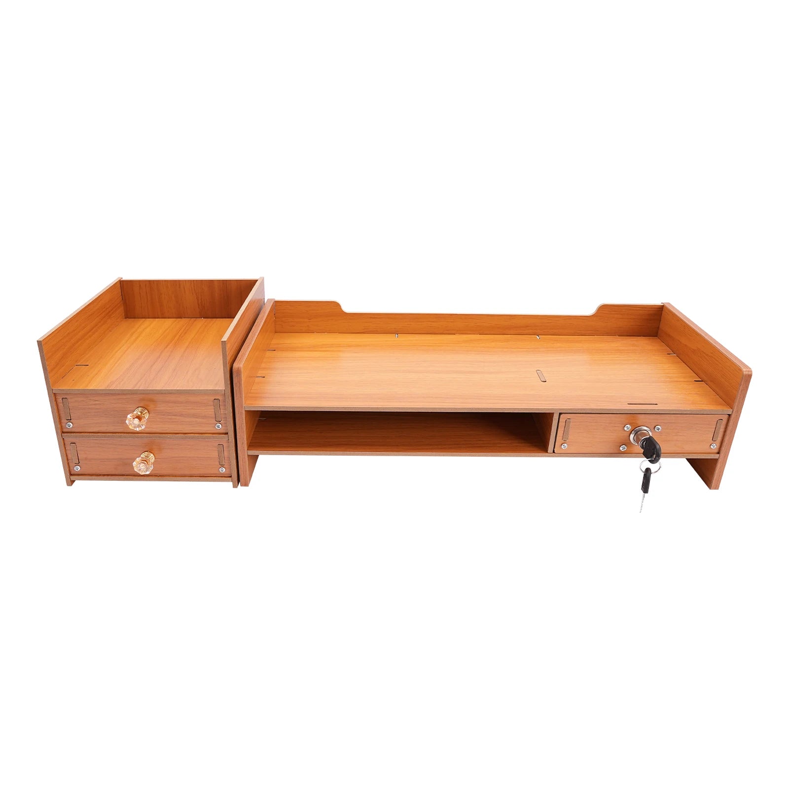 3 Drawers Computer Monitor Stand