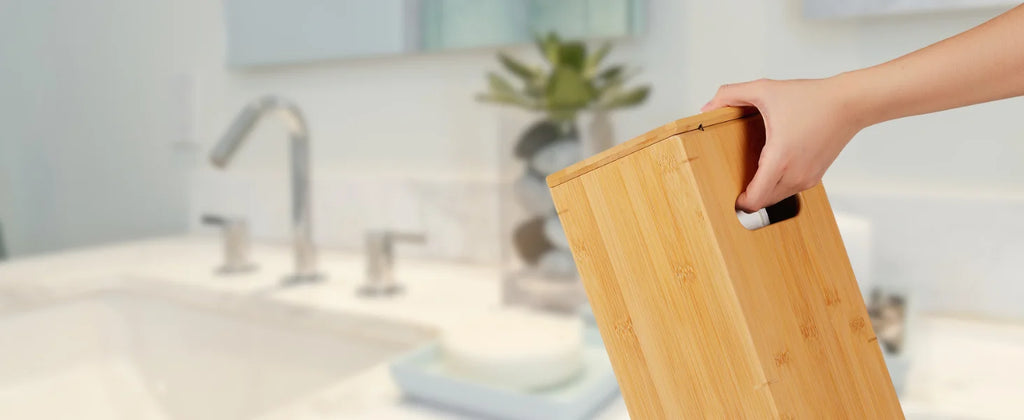 Bamboo Toilet Paper Holder