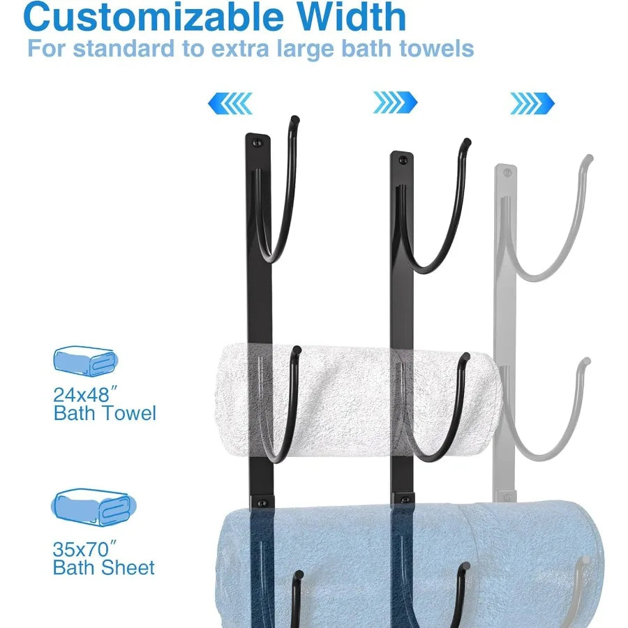 Bathroom Rolled Towel Rack