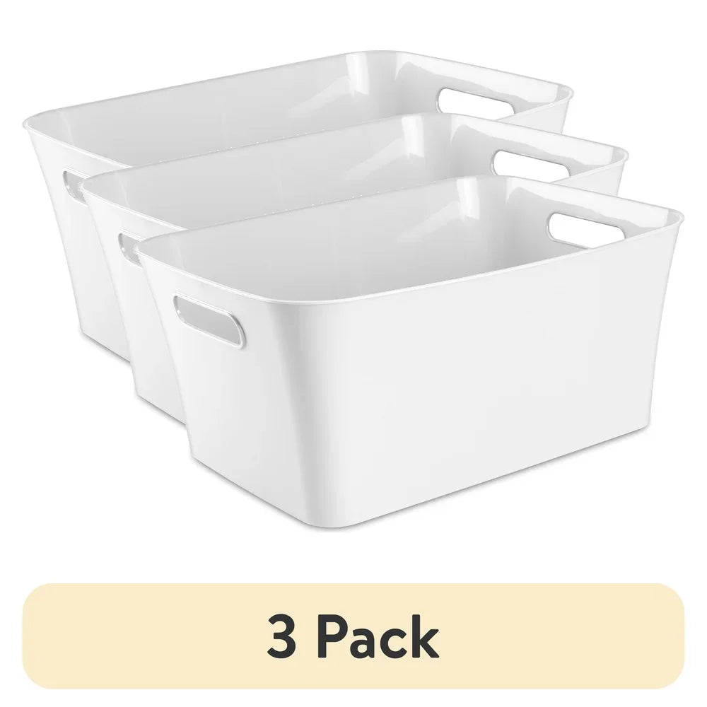 3 Pack Large Storage Bins
