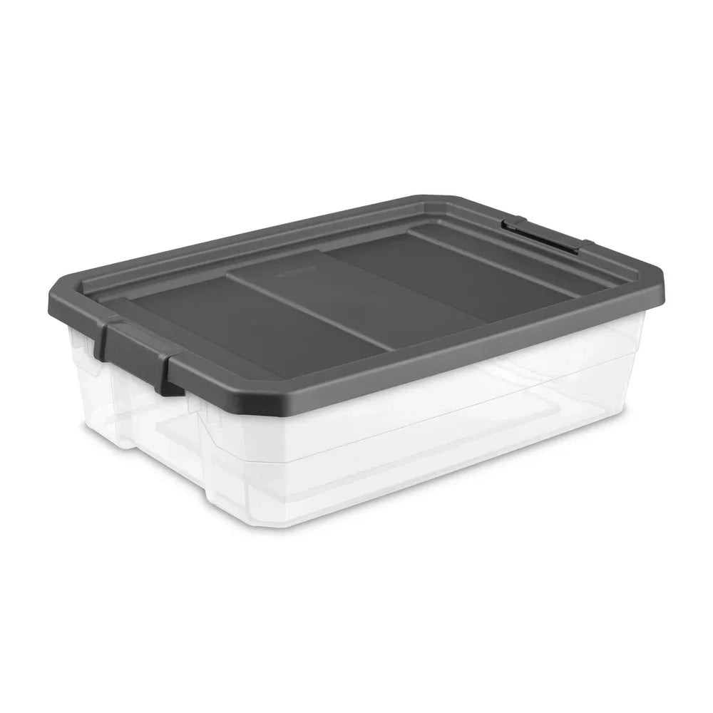 Durable Clear Plastic Stacker Box