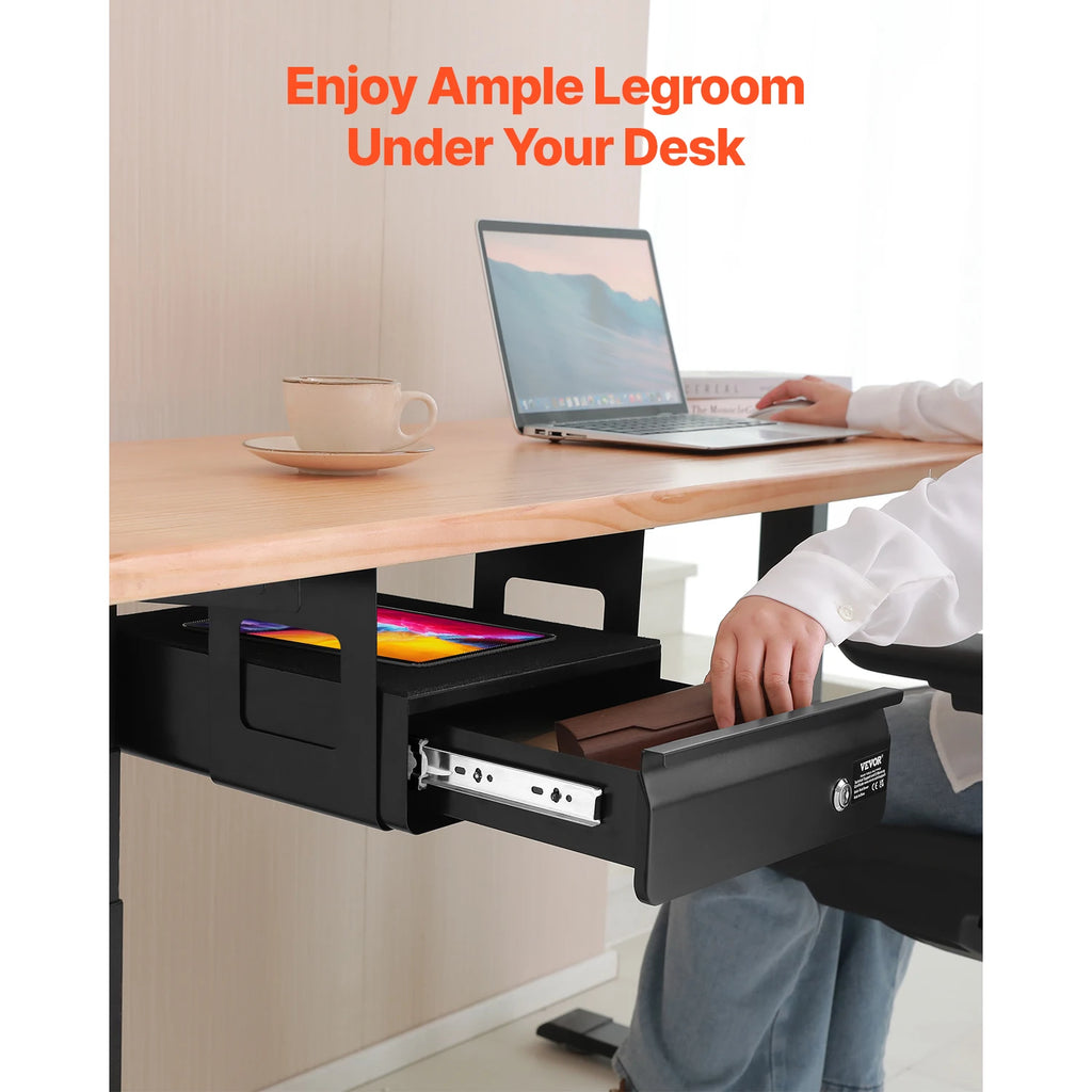 Single/Double Layers Under Desk Drawer 