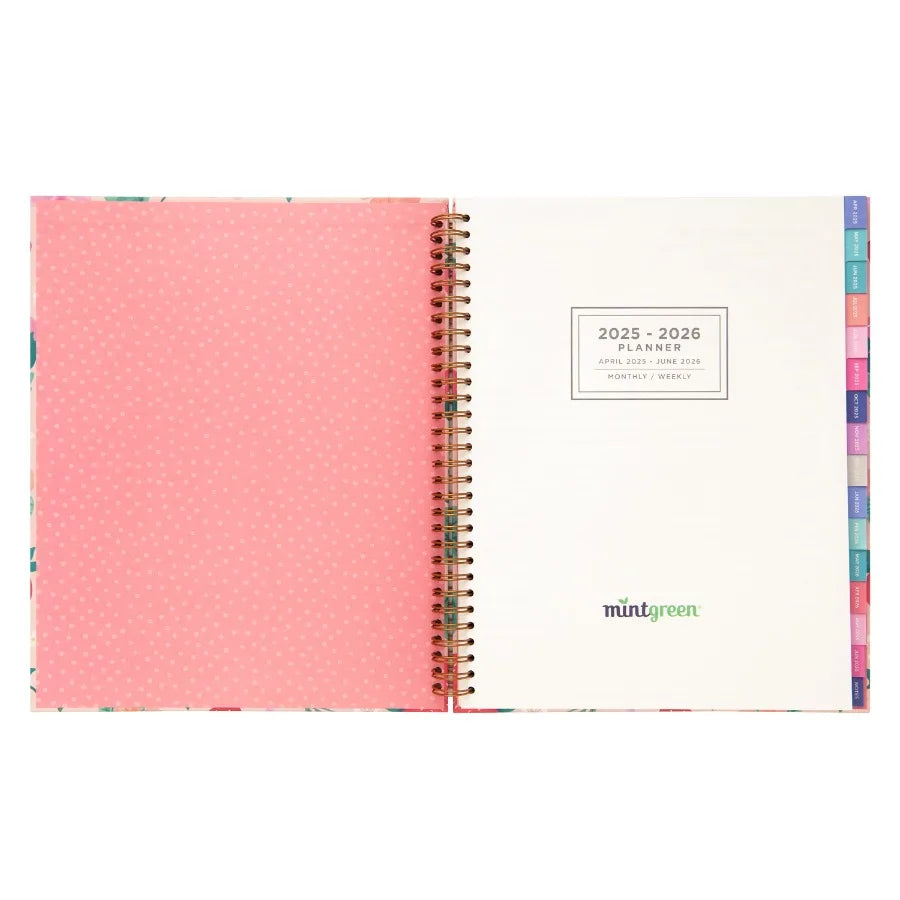 Pink Strawberry 15 Month Planner