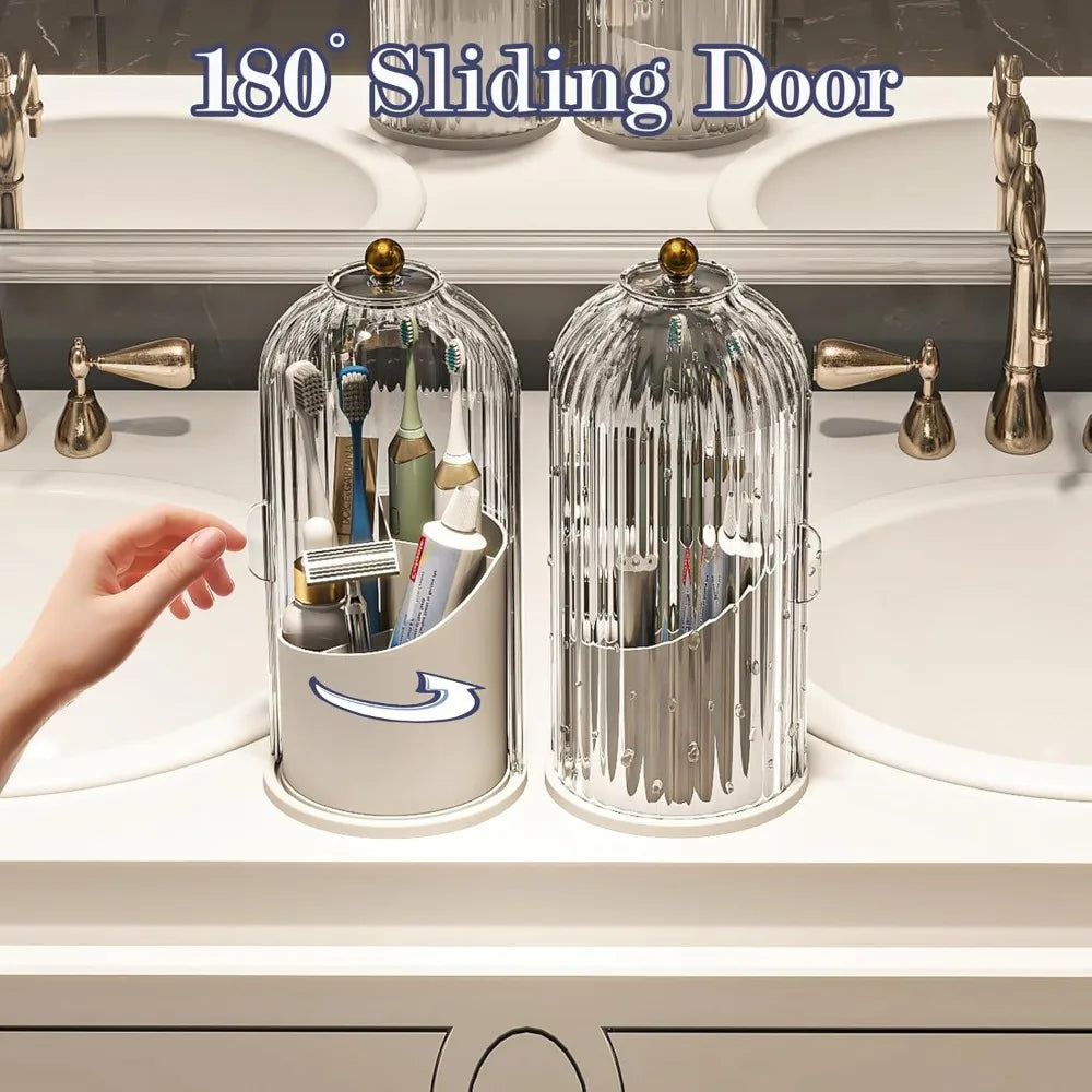 Dustproof Toothbrush Holders with Cover