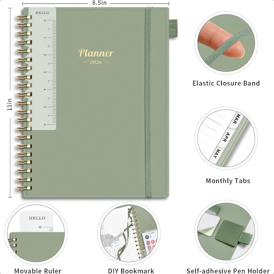Planner 2026 Weekly and Monthly Planner