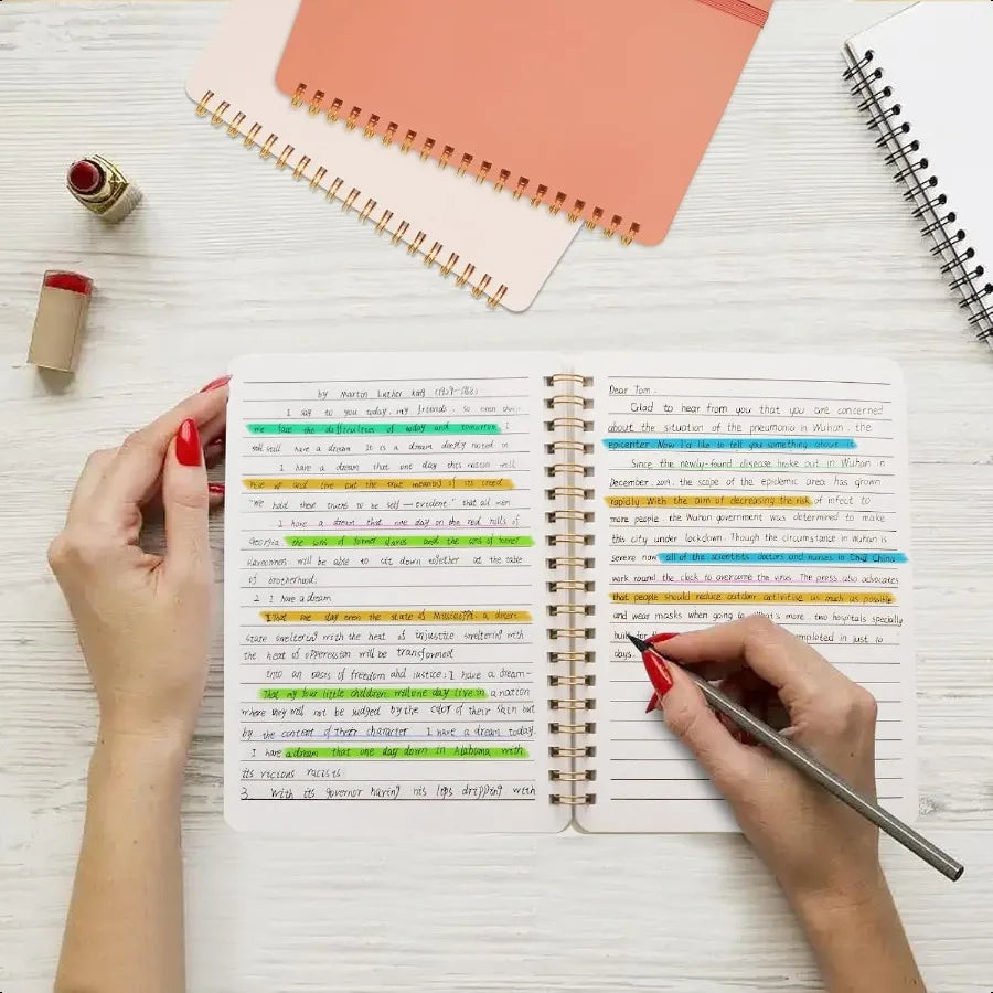 4 PCS Small Spiral Notebook