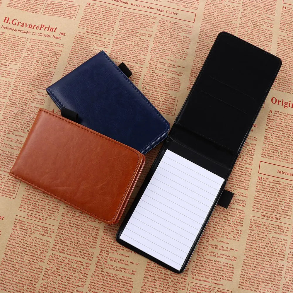 Leather Cover Pocket Planner