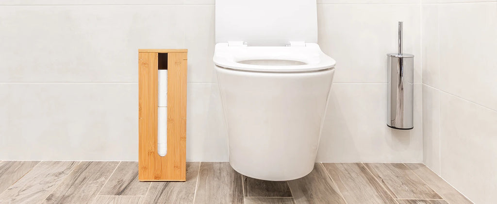 Bamboo Toilet Paper Holder