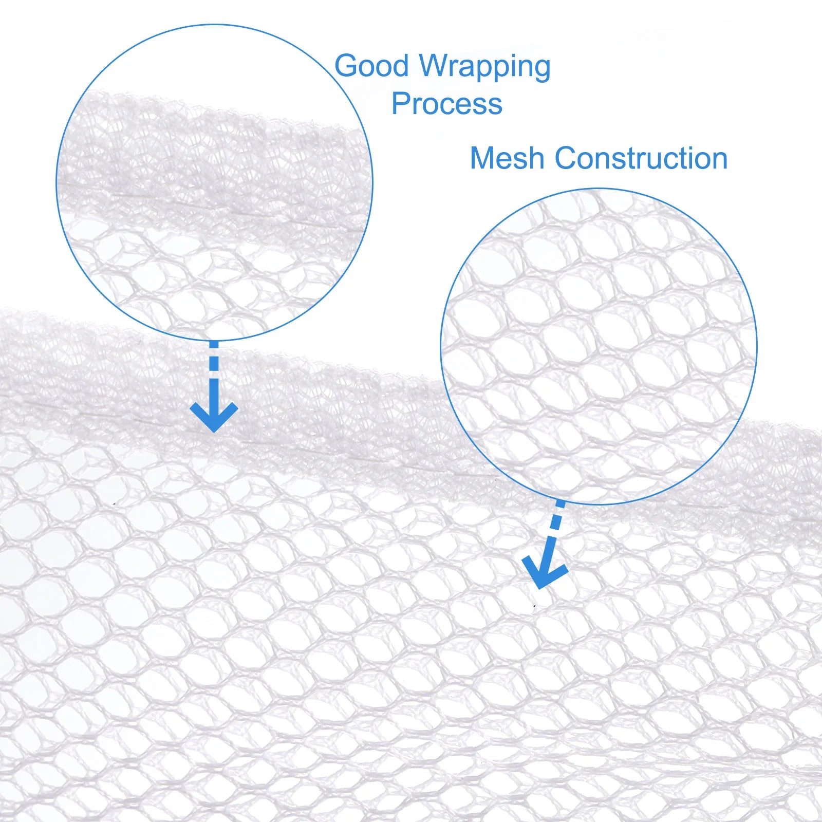 2/3/5pcs Mesh Wash Bag