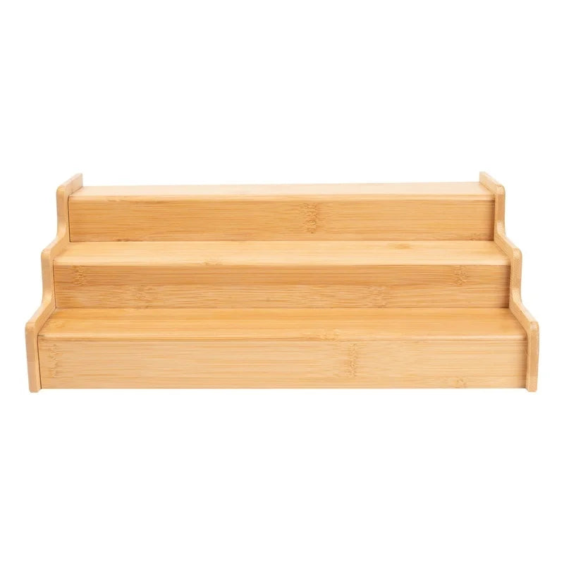 Expandable Bamboo Spice Rack
