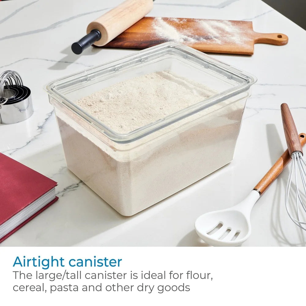 Large Tall Dry Goods Storage Bin