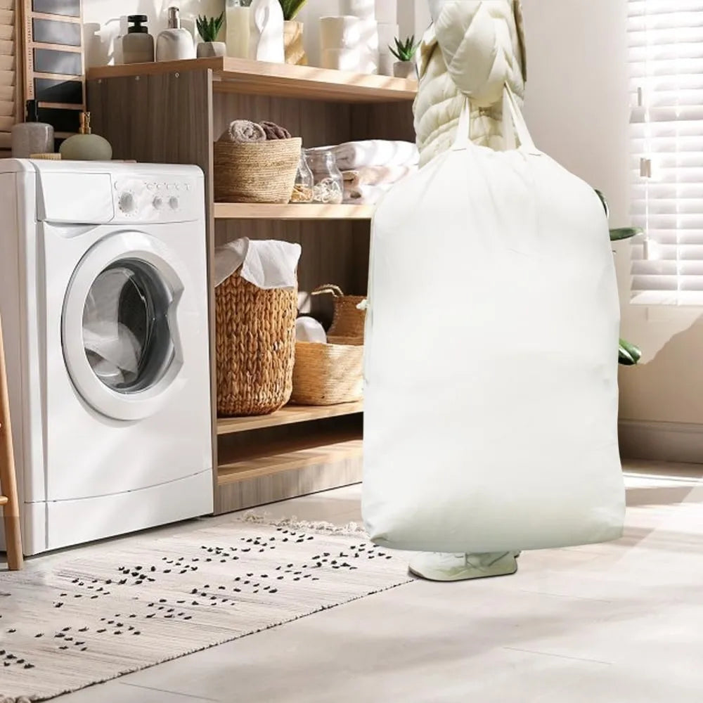 2 Pcs Canvas Laundry bags