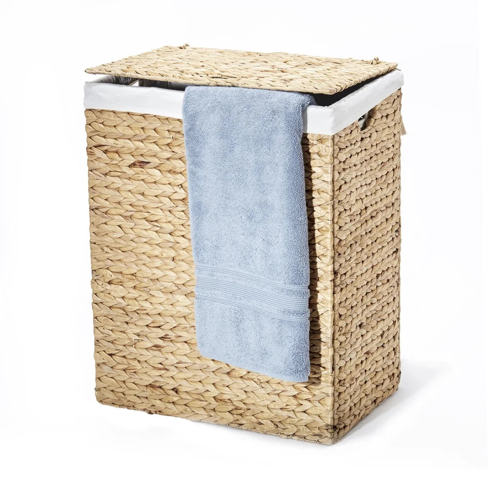 Handwoven Portable Laundry Basket