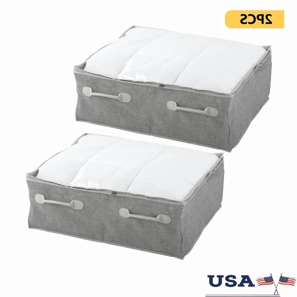 2 Compartment Underbed Storage Bin
